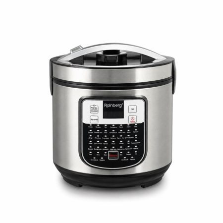 Електрична мультиварка Rainberg RB-6209, 6 л, 1800 Вт, функція фритюрниці, LED-дисплей